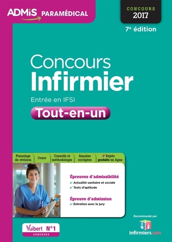 Concours Infirmier Tout-en-un  Edition 2017