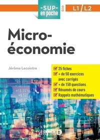 Jérôme Lecointre - Microéconomie.