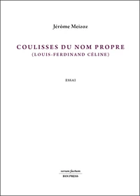 Coulisses du nom propre (Louis-Ferdinand Céline)
