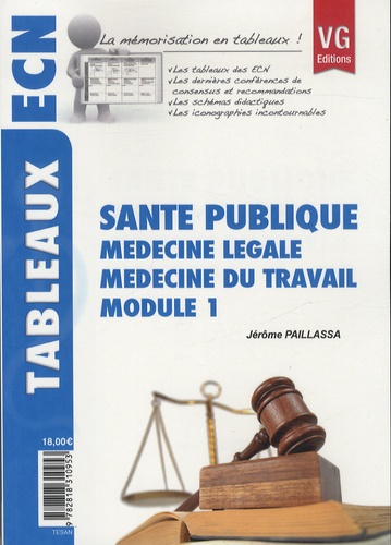 Jérôme Paillassa - Santé publique - Médecine légale, médecine du travail, module 1.