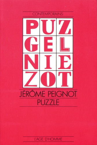 Jérôme Peignot - Puzzle.