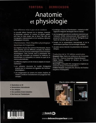 Anatomie et physiologie 5e édition