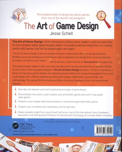 The Art of Game Design. A Book of Lenses 3rd edition