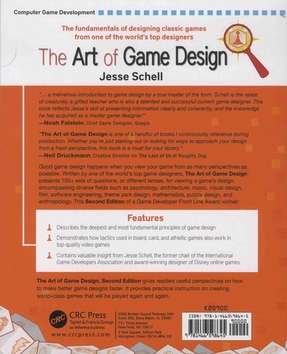 The Art of Game Design. A Book of Lenses 2nd edition