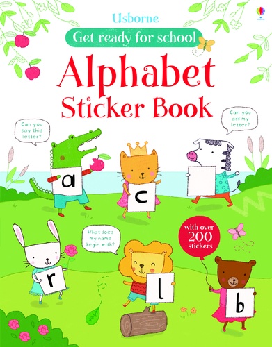 Jessica Greenwell - Alphabet sticker book.