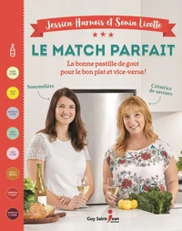 Le match parfait. la bonne pastille de gout pour le bon plat et v