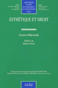 Jessica Makowiak - Esthétique et droit.