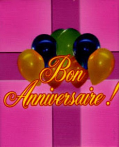 Bon Anniversaire