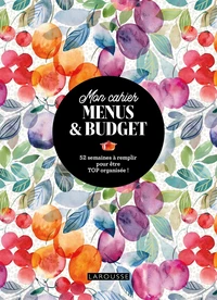Mon cahier menus & budget