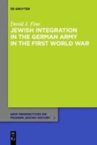 Jewish Integration in the German Army in the First World War.