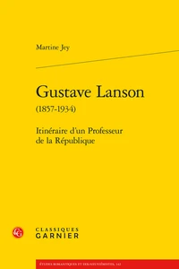 Gustave Lanson (1857-1934)