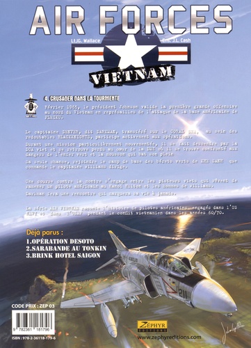 Air Forces - Vietnam Tome 4 Crusader dans la tourmente