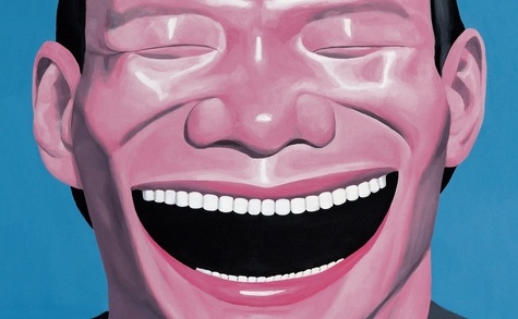 Yue Minjun - L'ombre du fou rire. Exposition - Jianghe