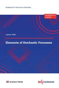 Elements of Stochastic Processes