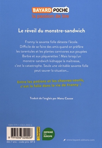 Franny K. Stein, savante folle Tome 1 Le réveil du monstre-sandwich