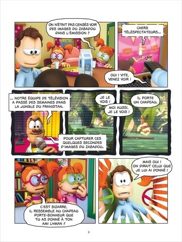 Garfield & Cie Tome 13 Le secret de zabadou