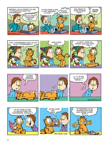 Garfield  Joyeux Channiversaire