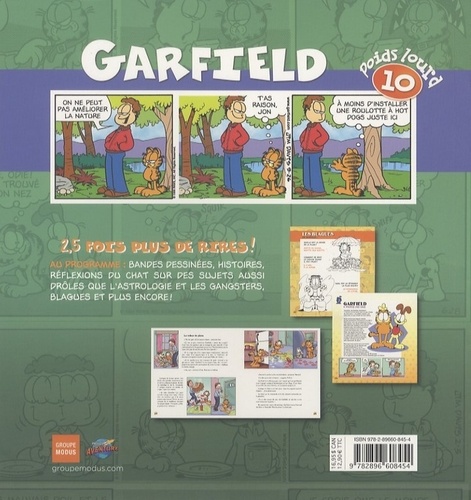 Garfield, poids lourd Tome 10