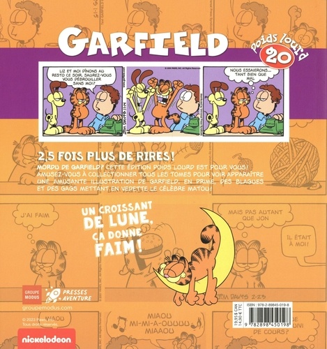Garfield Poids lourd Tome 20