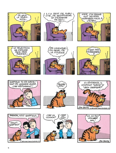 Garfield Tome 1 Garfield prends du poids