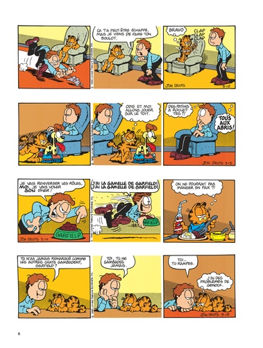Garfield Tome 16 Garfield fait feu de tout bois