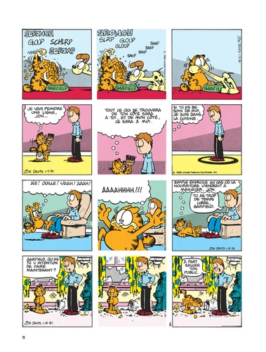 Garfield Tome 18 Garfield dort sur ses deux oreilles