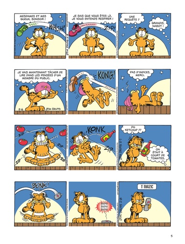 Garfield Tome 52 Bête de scène