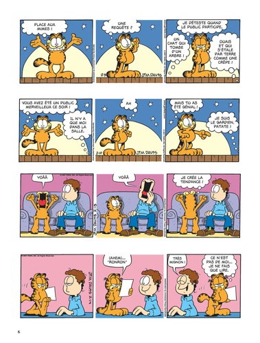 Garfield Tome 52 Bête de scène