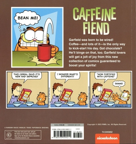 Garfield Tome 75 Fully Caffeinated