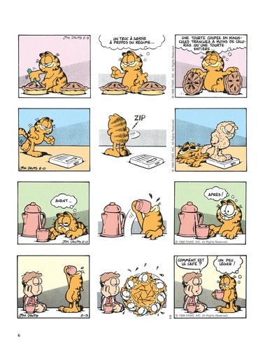 Garfield Tome 8 Qui dort dîne !