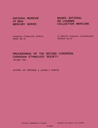 Proceedings of the second congress, Canadian Ethnology Society: Volume 2