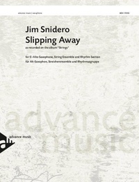Jim Snidero - Slipping Away - As recorded on the album "Strings". alto saxophone / string ensemble (V1-V2-Va-Vc) / rhythm section (P-DB-Dr)..
