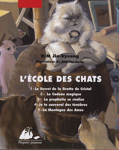 Jin-kyeong Kim et Jae-Hong Kim - L'Ecole des Chats Tomes 1 à 5 : Coffret en 2 volumes.