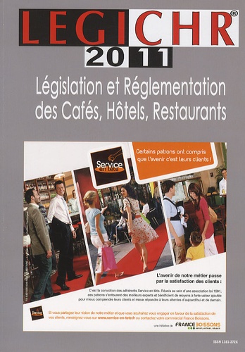  Jixo - LEGICHR 2011 - Législation et réglementation des cafés, hôtels et restaurants.