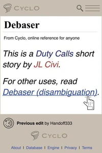 Debaser