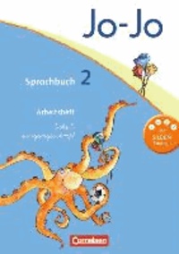 Jo-Jo Sprachbuch 2. Schuljahr. Arbeitsheft in Schulausgangsschrift - Mit Lernstandsseiten.
