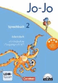 Jo-Jo Sprachbuch 2. Schuljahr. Arbeitsheft in Vereinfachter Ausgangsschrift.