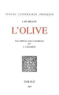 Joachim Du Bellay - L'olive.