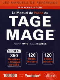 Joachim Pinto et Arnaud Sévigné - Le manuel de poche du TAGE MAGE.