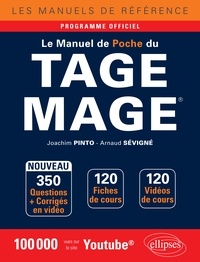 Joachim Pinto et Arnaud Sévigné - Le manuel de poche du TAGE MAGE.