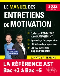 Le manuel des entretiens de motivation AST admissions parallèles