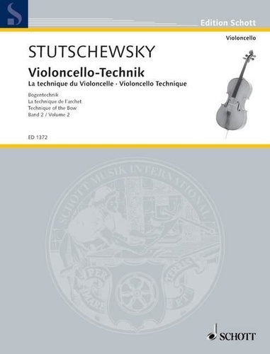 Joachim Stutschewsky - La technique du Violoncelle - La technique de l'archet. cello..