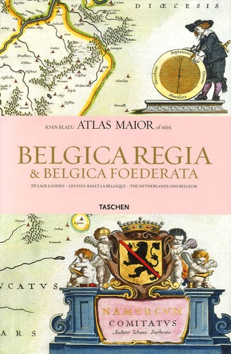 Joan Blaeu et Peter Van der Krogt - Belgica Regia & Belgica Foederata - Atlas maior of 1665 Les Pays-Bas et la Belgique, édition anglais-néerlandais-français.