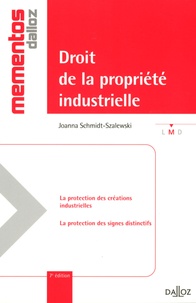 Joanna Schmidt-Szalewski - Droit de la propriété industrielle.