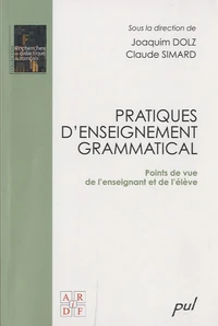 Pratiques d'enseignement grammatical