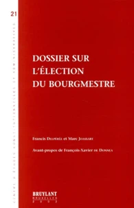 Dossier Sur L'Election Du Bourgmestre