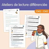 Français CM1-CM2 Ateliers de lecture différenciée