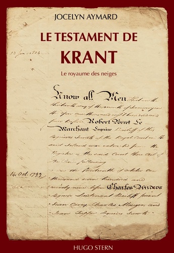 Le testament de Krant Tome 1 Le royaume des neiges