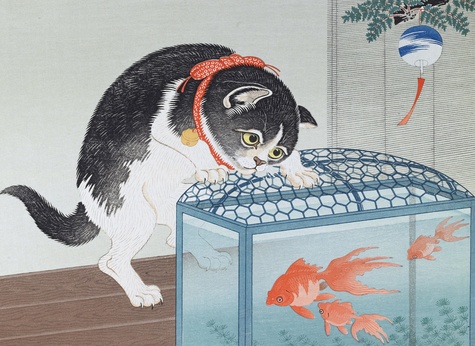 Les chats par les grands maîtres de l'estampe japonaise
