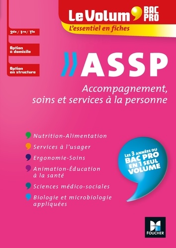 Bac pro ASSP accompagnement, soins et services à la personne